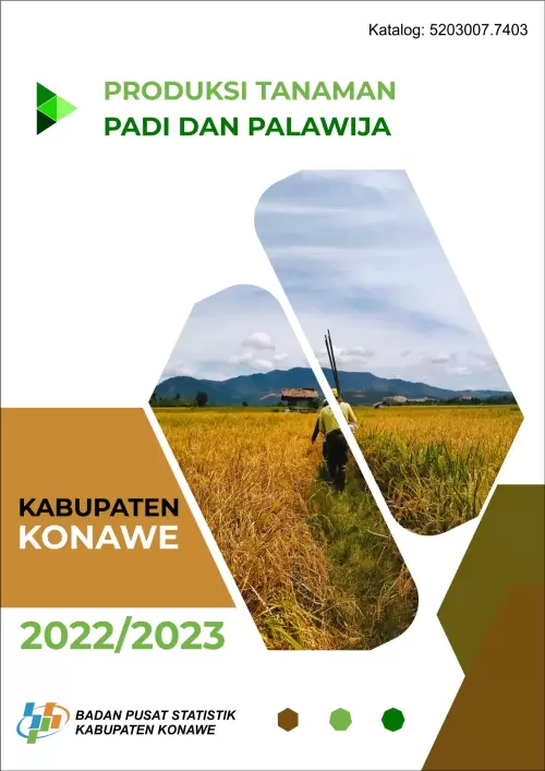 Produksi Tanaman Padi dan Palawija Kabupaten Konawe 2022/2023