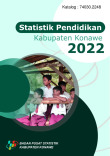 Statistik Pendidikan Kabupaten Konawe Tahun 2022