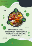 Statistik Harga Produsen Pedesaan Kabupaten Konawe Tahun 2022